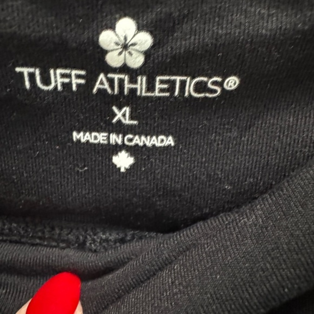 Tuff Athletics Black Cropped Leggings - Picture 2 of 4